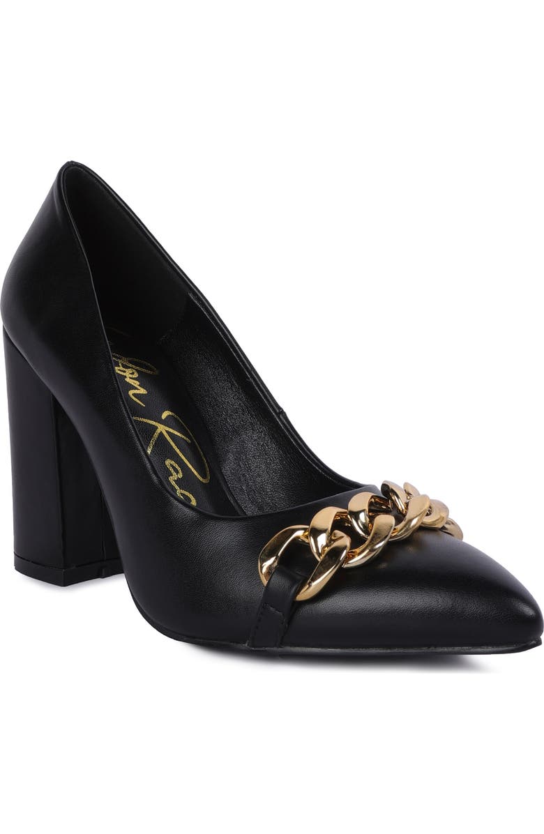 LONDON RAG Majesty Block Heel Pump, Main, color,