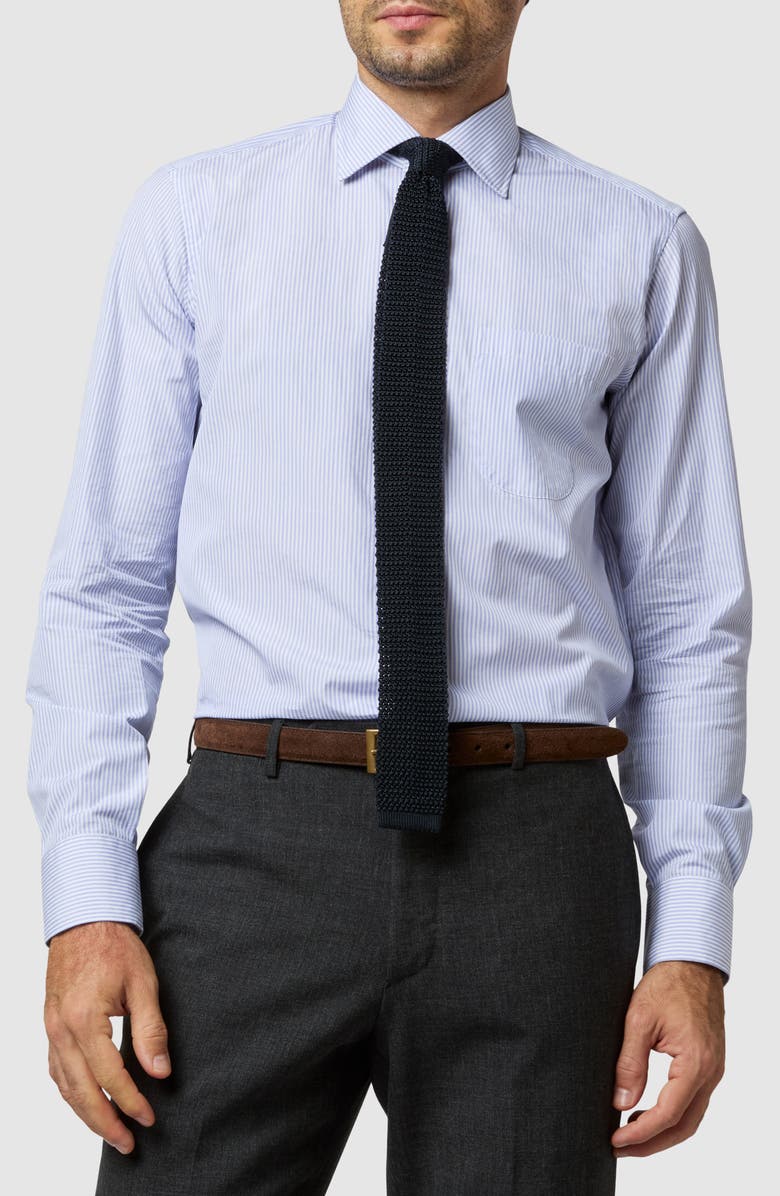 Sid Mashburn Regular Fit End-on-End Dress Dress, Alternate, color, 