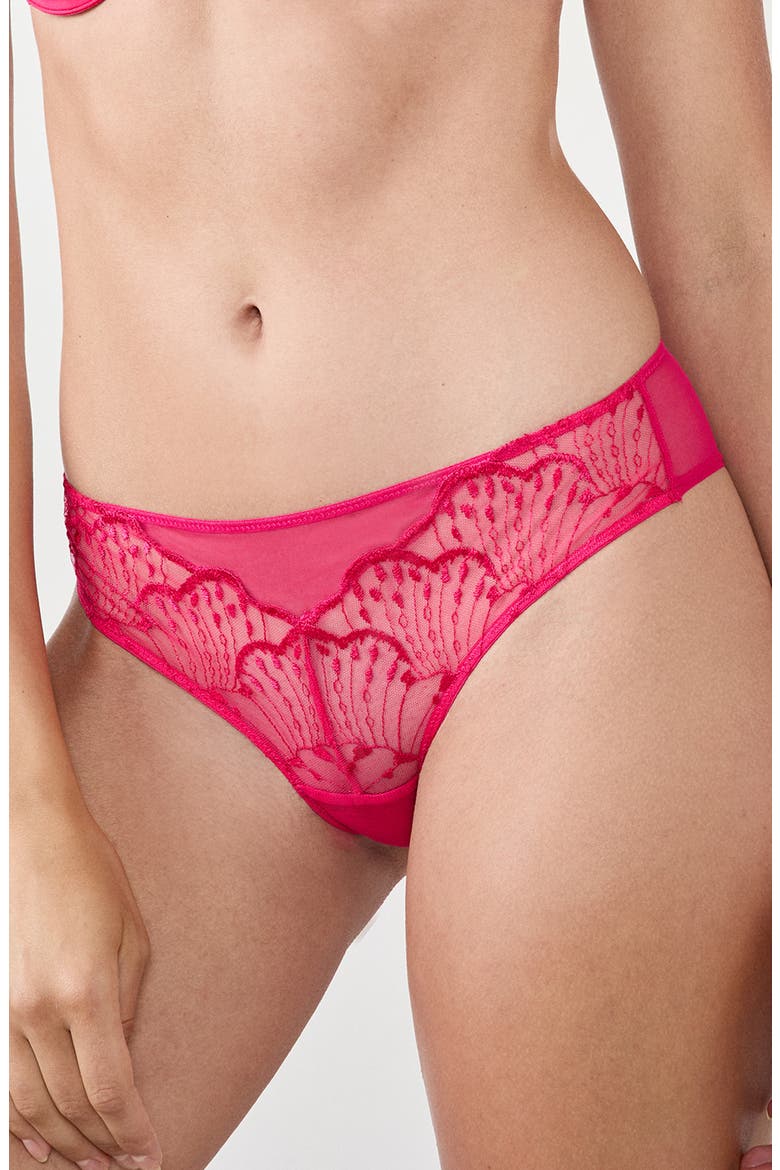 Nayade Hipster Panties, Alternate, color, PETUNIA