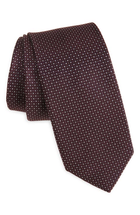 Grady Micro Dot Silk Tie