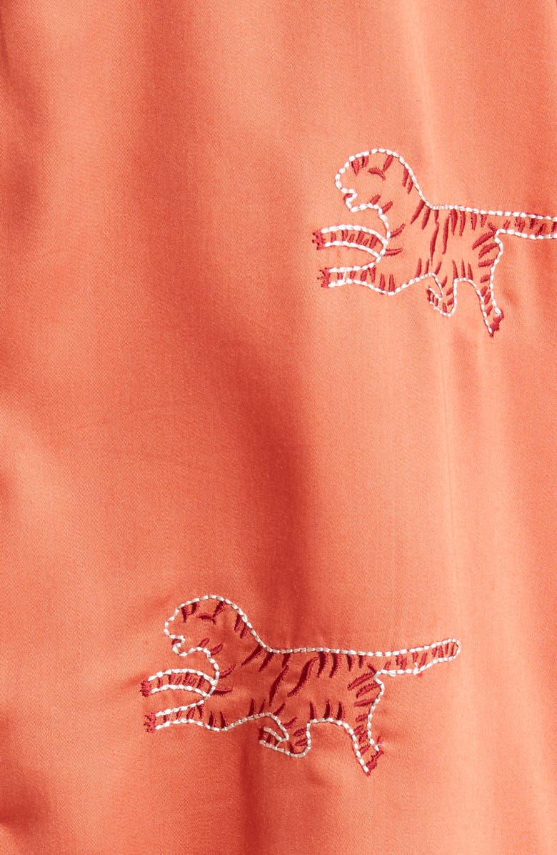 Sani Embroidered Lounge Set, Alternate, color, Coral