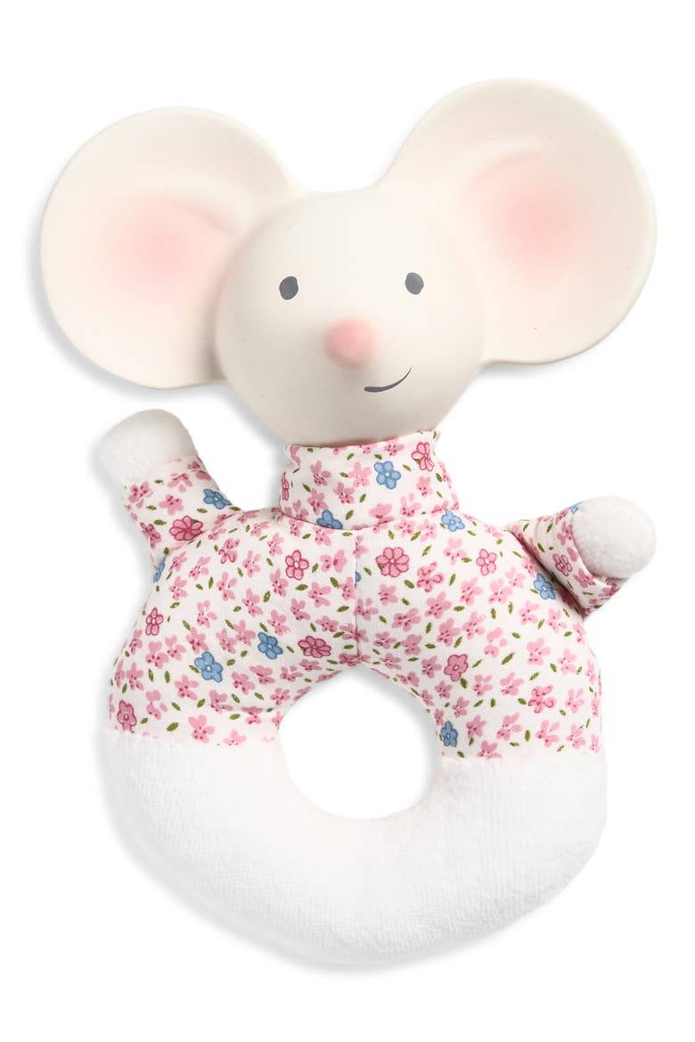 Meiya the Mouse Soft Rattle, Main, color, MULTI