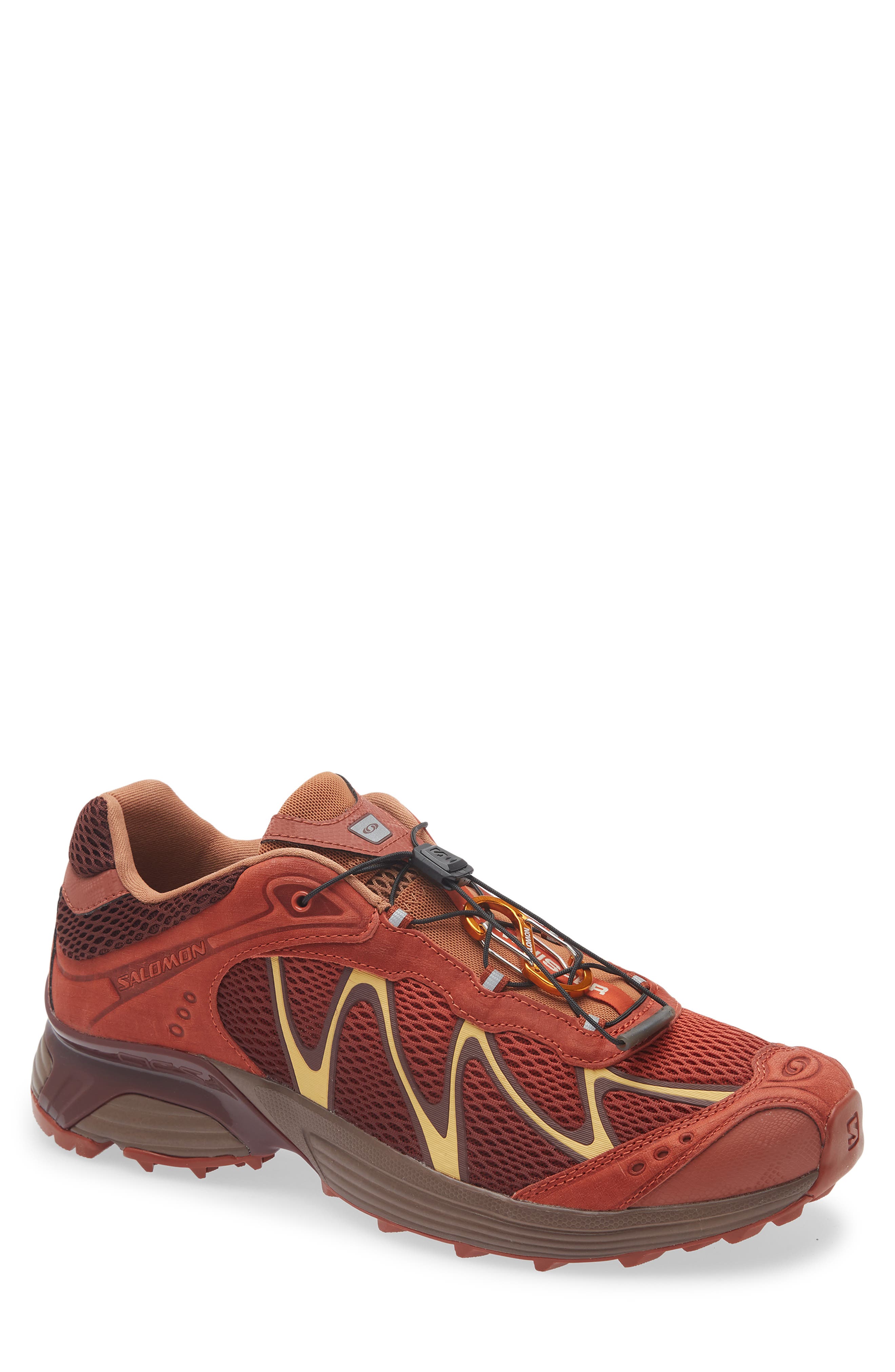 Salomon XT-Whisper Red Ashes Sneaker, Main, color, Pecan Brown/ Chili/ Mustang