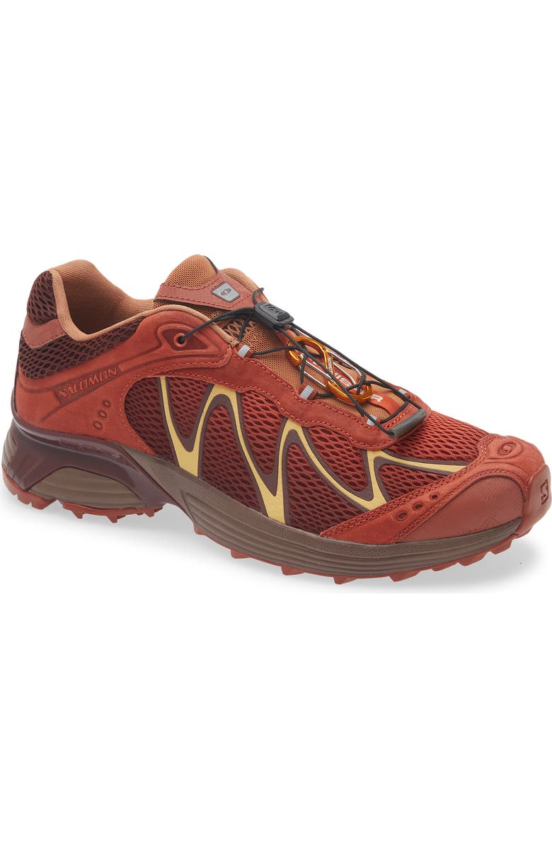 Salomon XT-Whisper Red Ashes Sneaker, Main, color, Pecan Brown/ Chili/ Mustang