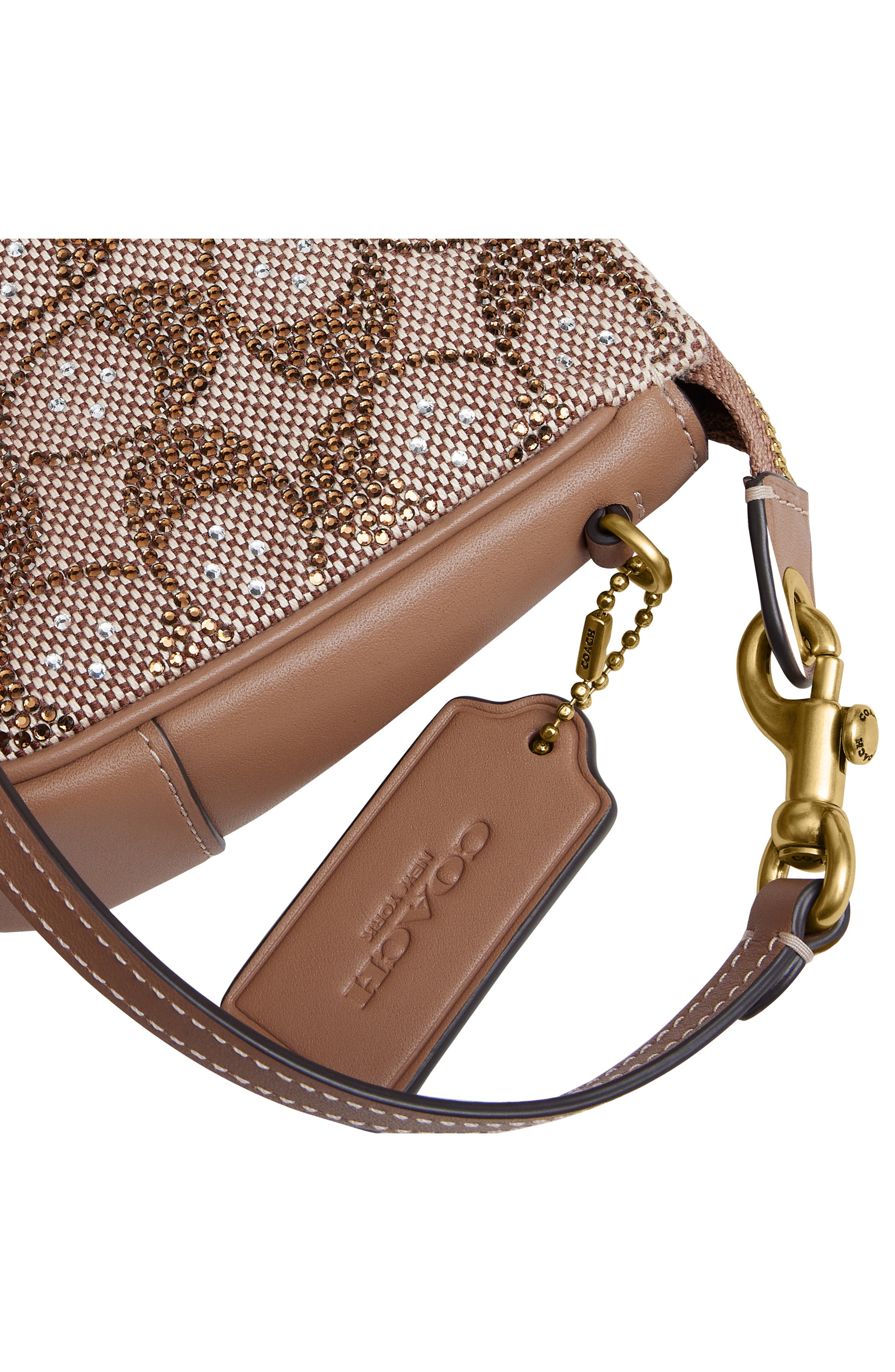 Женские сумки COACH Crystal Signature Jacquard Plaza — фото 7