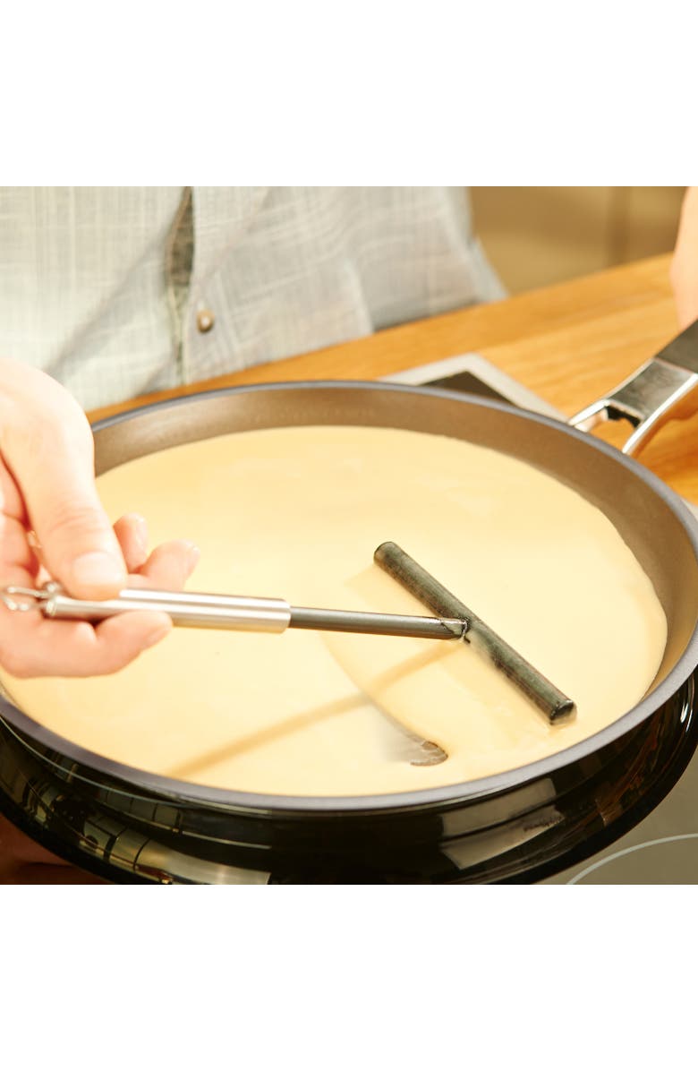 Rosle Silicone Crepes Spreader, Alternate, color, Silver