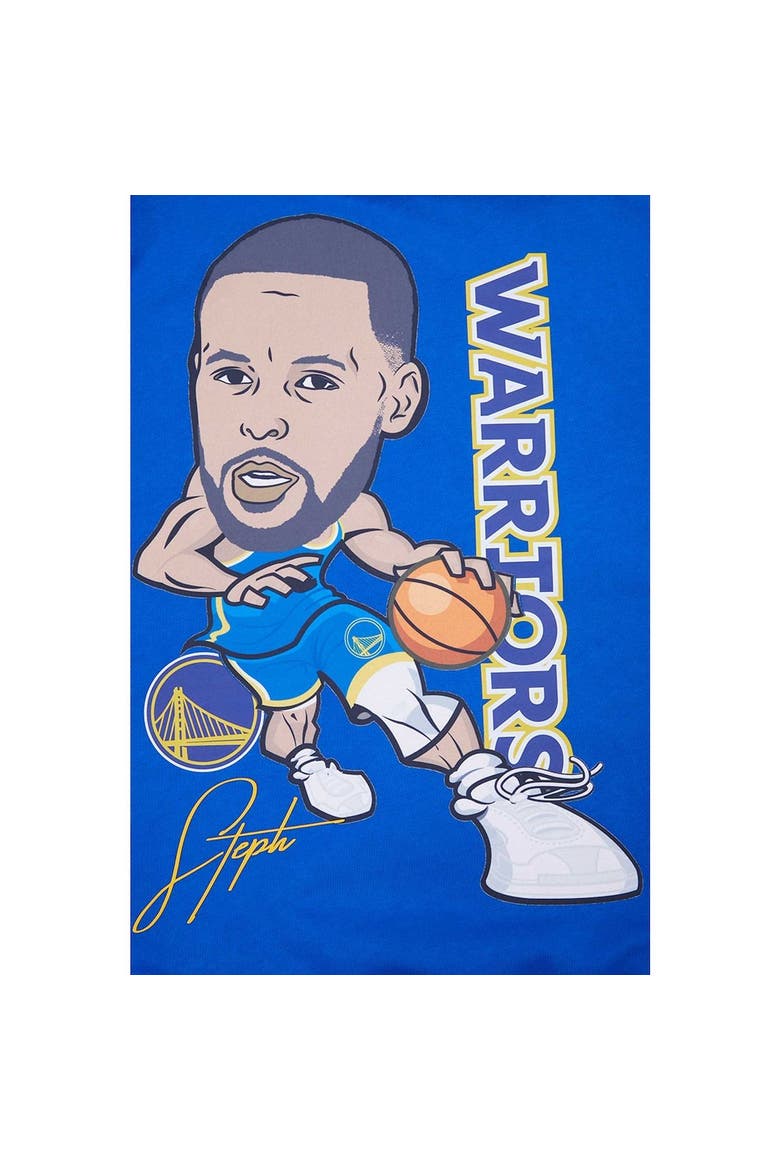 Men's Pro Standard Stephen Curry Royal Golden State Warriors Avatar Pullover Sweatshirt, Alternate, color, Royal