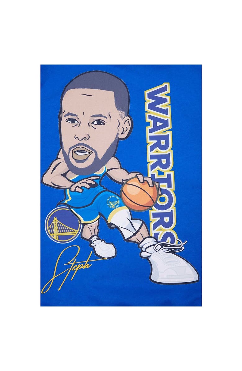 Post Men's Pro Standard Stephen Curry Royal Golden State Warriors Avatar Pullover Sweatshirt, Alternate, color, Royal