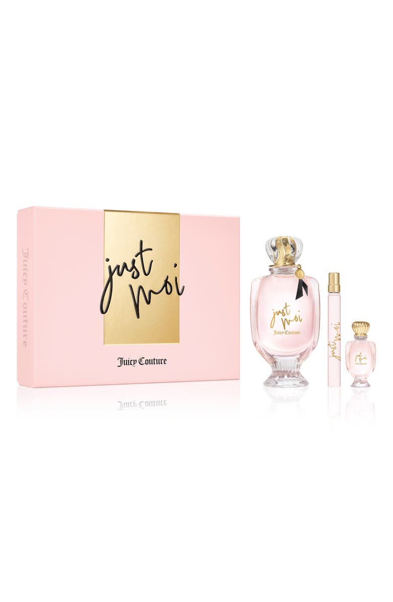 Juicy Couture Just Moi Eau de Parfum 3-Piece Gift Set $197 Value, Main, color, 