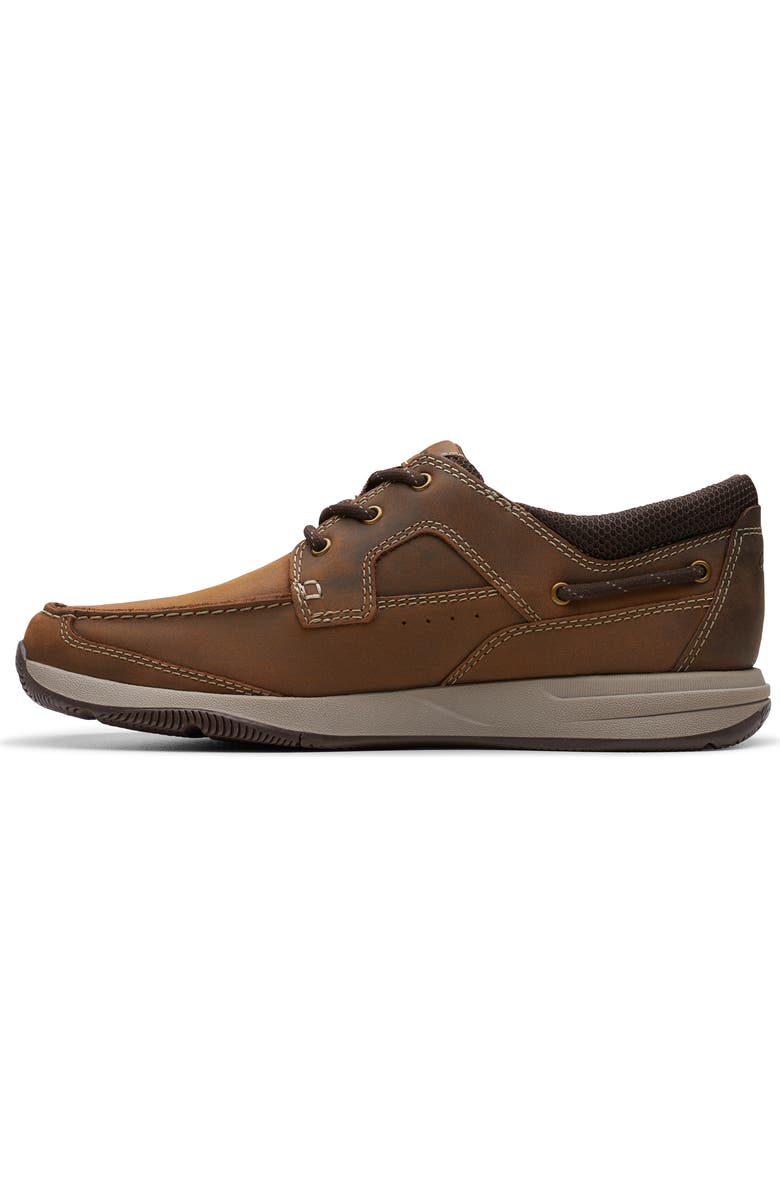Clarks<sup>®</sup> Sailview Sneaker, Alternate, color, Beeswax Leather