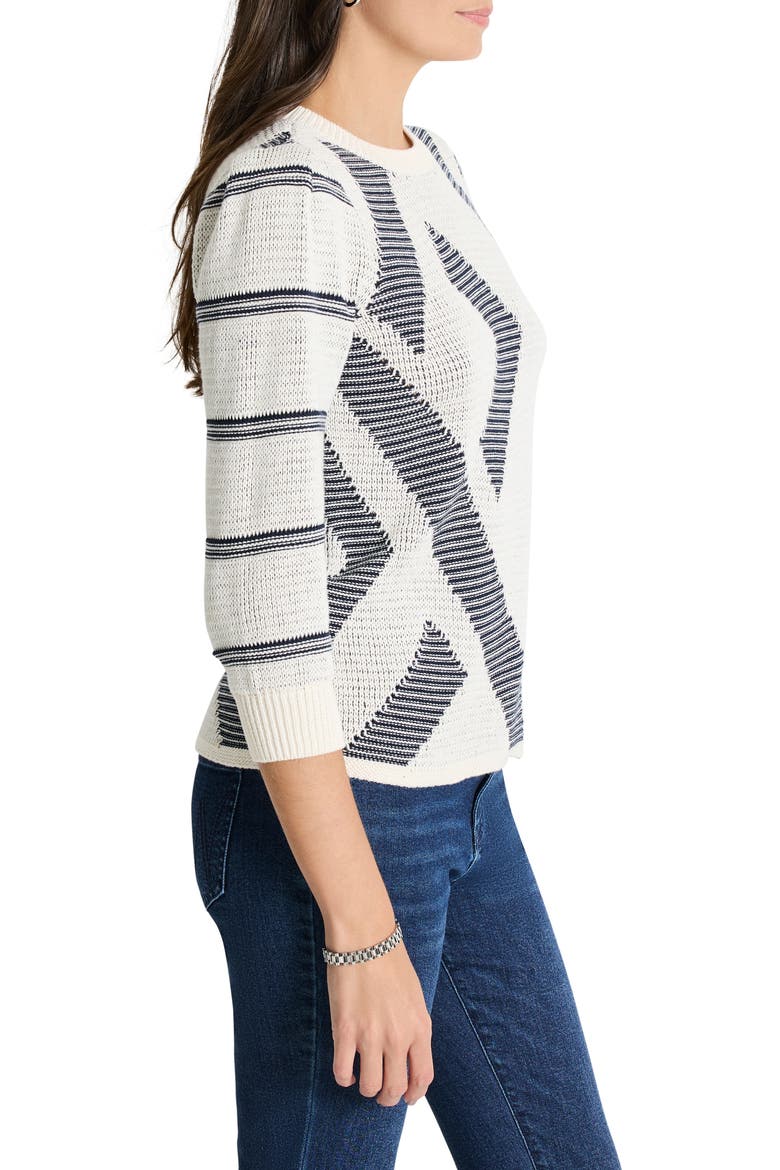 This & That Sweater, Alternate, color, WHITE MULTI
