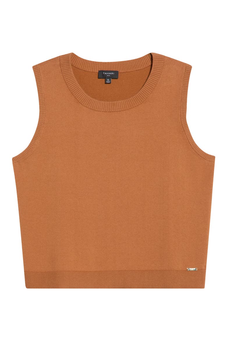 Sweater Vest, Main, color, TOFFEE