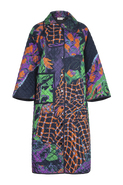 Untitled in Motion Tatum Sculptural Collared Quilted Jacket