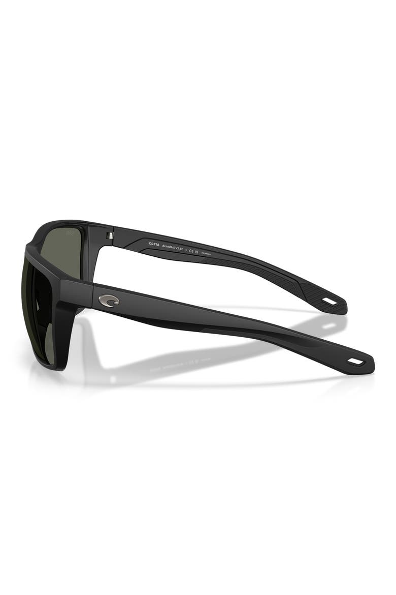 Broadbill II XL 58mm Sunglasses, Alternate, color, MATTE BLACK / GRAY