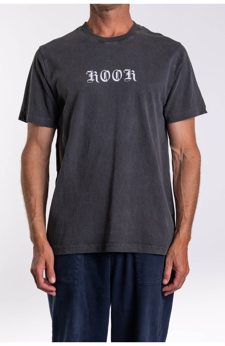 ARIKO Gender Inclusive KOOK Surf T-Shirt, Alternate, color, Sea Grey