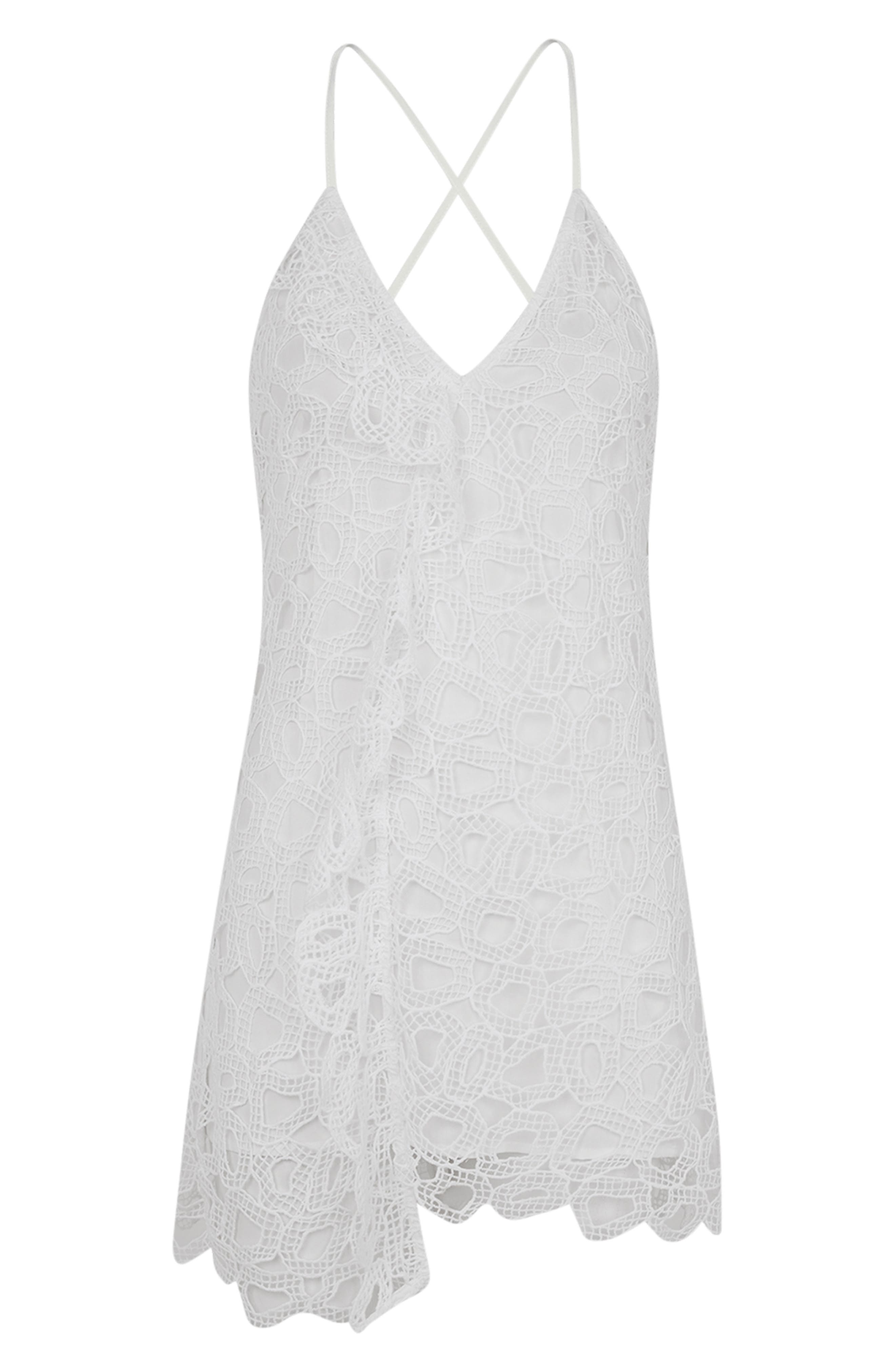 Eyelet Tisa Short Dress