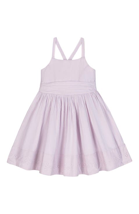 Girls' Organic Embroidered Special Sundress, Toddler