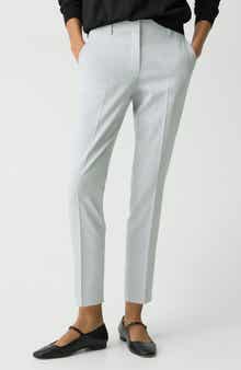Theory Treeca 2 Stretch Wool Gabardine Pants