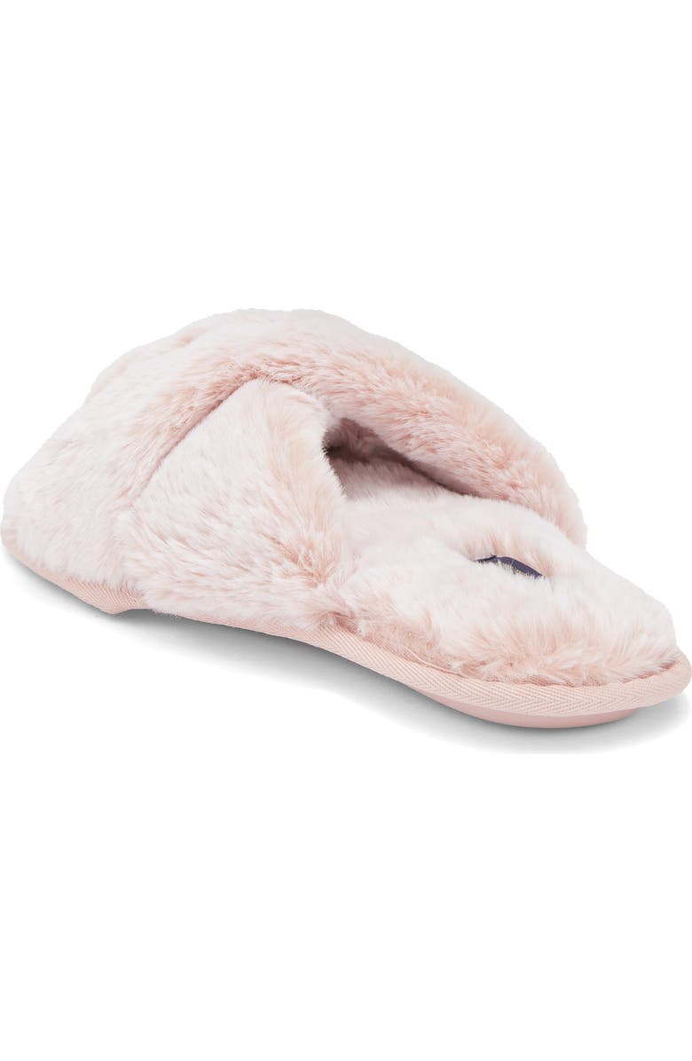 Rachel Roy Cody Faux Fur Slipper, Alternate, color, Pink