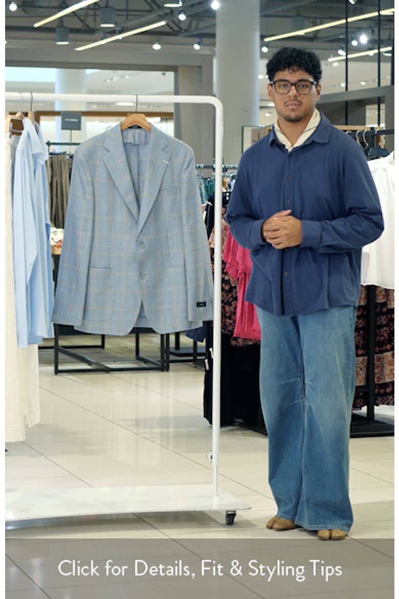 Relaxed Fit Icon Linen, Wool & Silk Sport Coat video