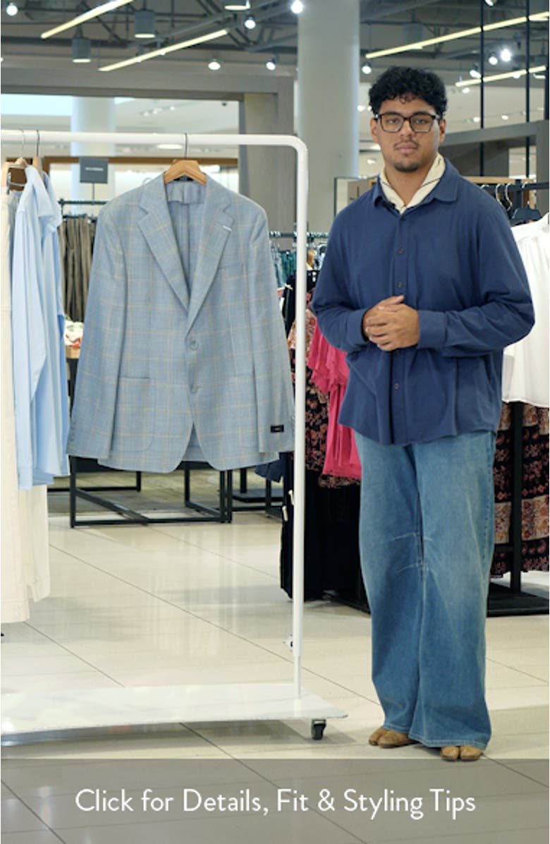 Relaxed Fit Icon Linen, Wool & Silk Sport Coat, sales video thumbnail
