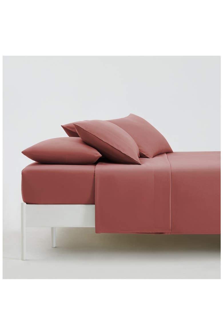 Vilano Springs Extra Deep Pocket Sheet Set, Alternate, color, MARSALA