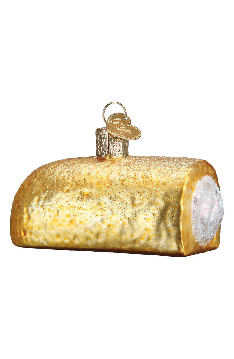 Old World Christmas Hostess Twinkie Glass Ornament, Main, color, Twinkie