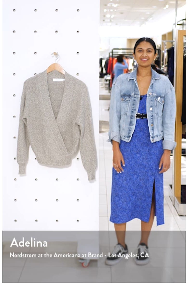 Stephanie Surplice Sweater video