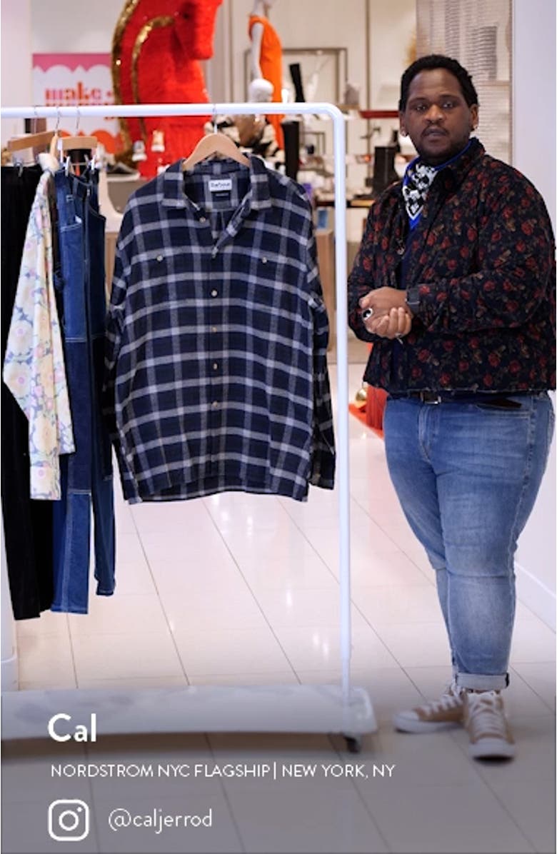 Thompson Plaid Button-Up Shirt, sales video thumbnail