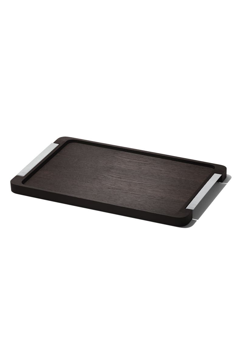 Georg Jensen Bernadotte Wooden Tray, Main, color, Brown