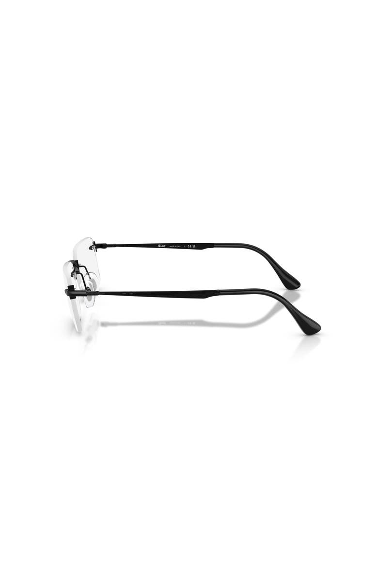 57mm Rectangle optical glasses, Alternate, color, Black