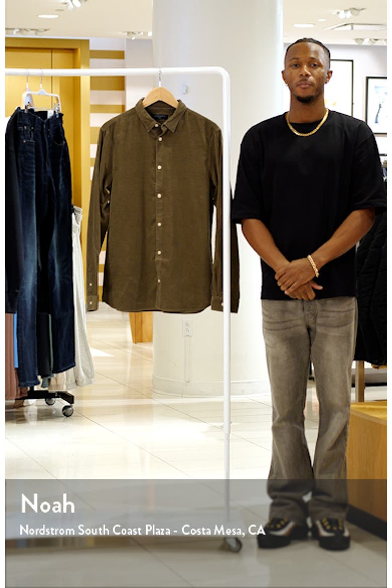 Birchwood Fine Wale Corduroy Button-Up Shirt video