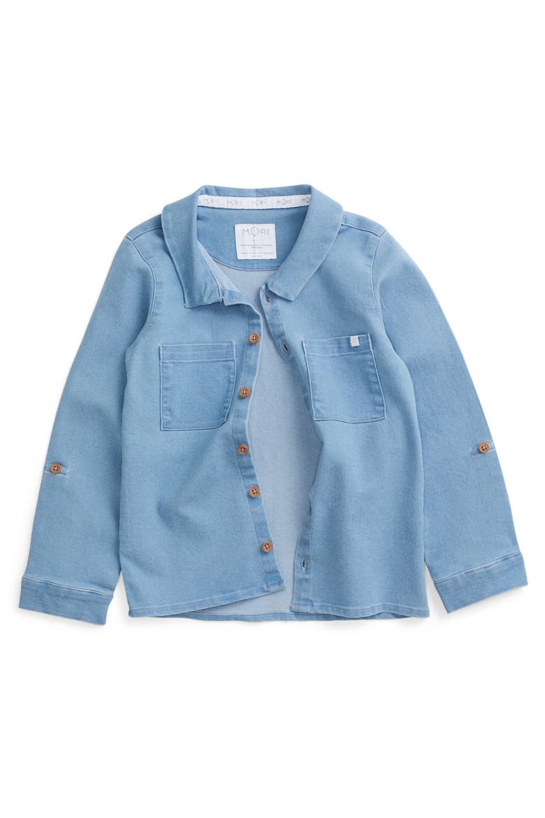 Denim Shirt, Alternate, color, Denim Blue