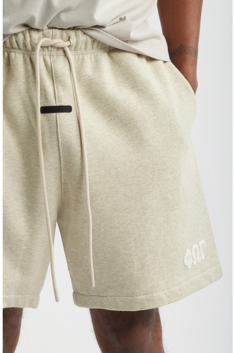 Classic Cotton Fleece Shorts, Alternate, color, WASHED VANILLA HEATHER