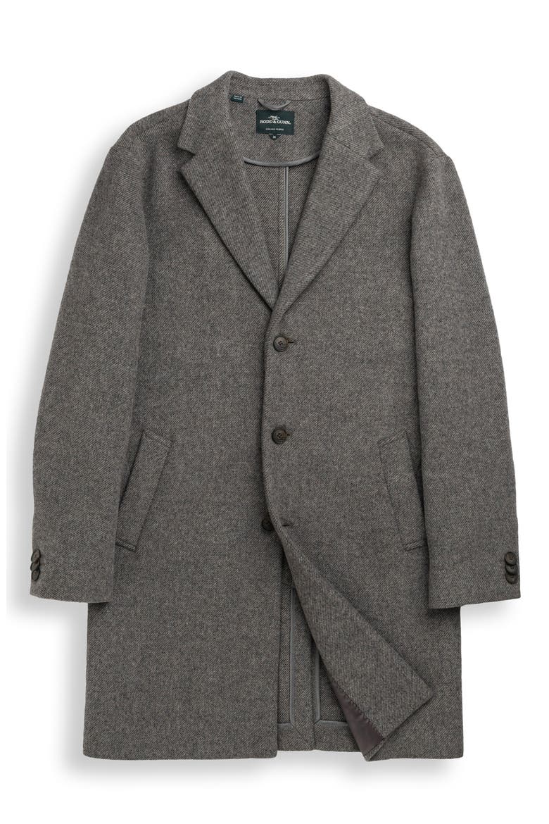Colwood Wool Blend Twill Coat, Alternate, color, MINK
