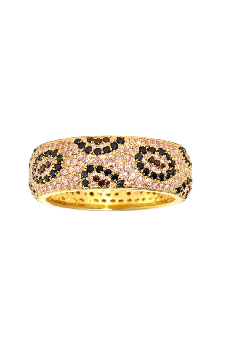 Mini Billionaire Ring, Main, color, Leopard Maneater