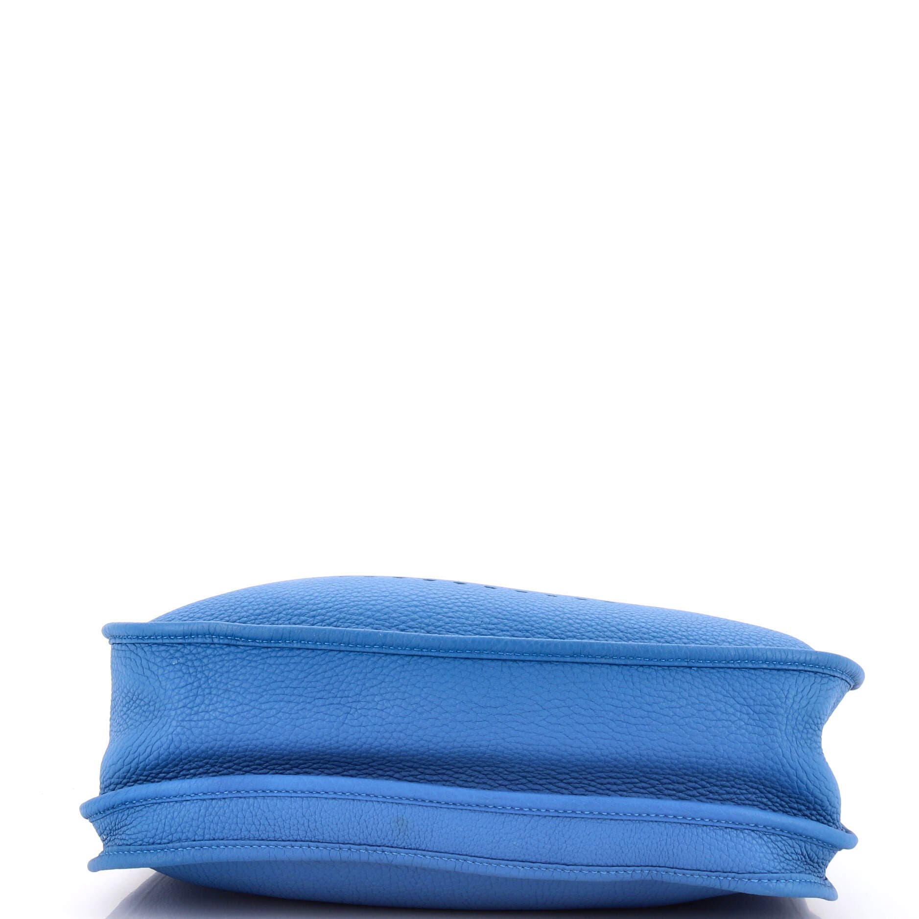 Pre-Owned Hermes Evelyne Bag Gen III Clemence GM, Alternate, color, Mykonos