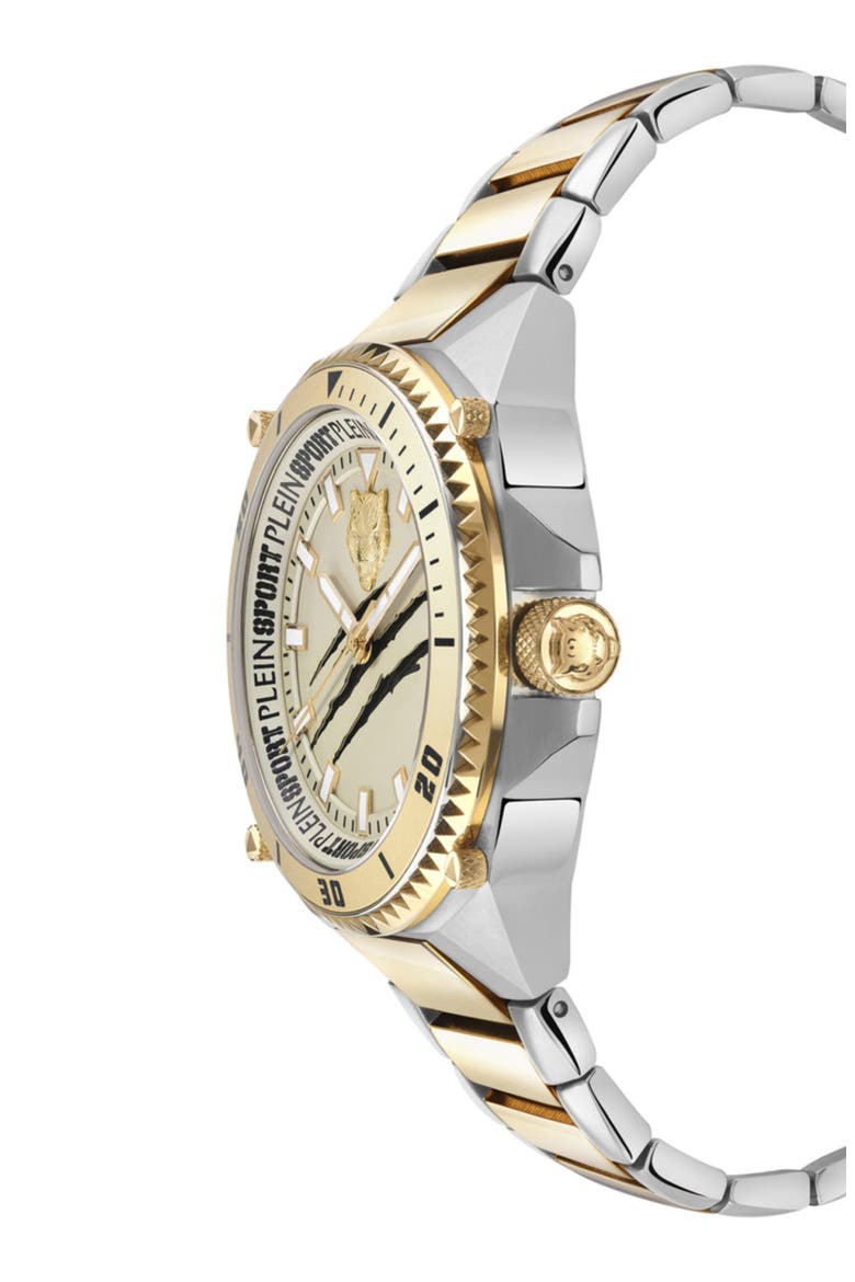 Thunder Force Quartz Bracelet Watch, 47mm, Alternate, color, TWO TONE