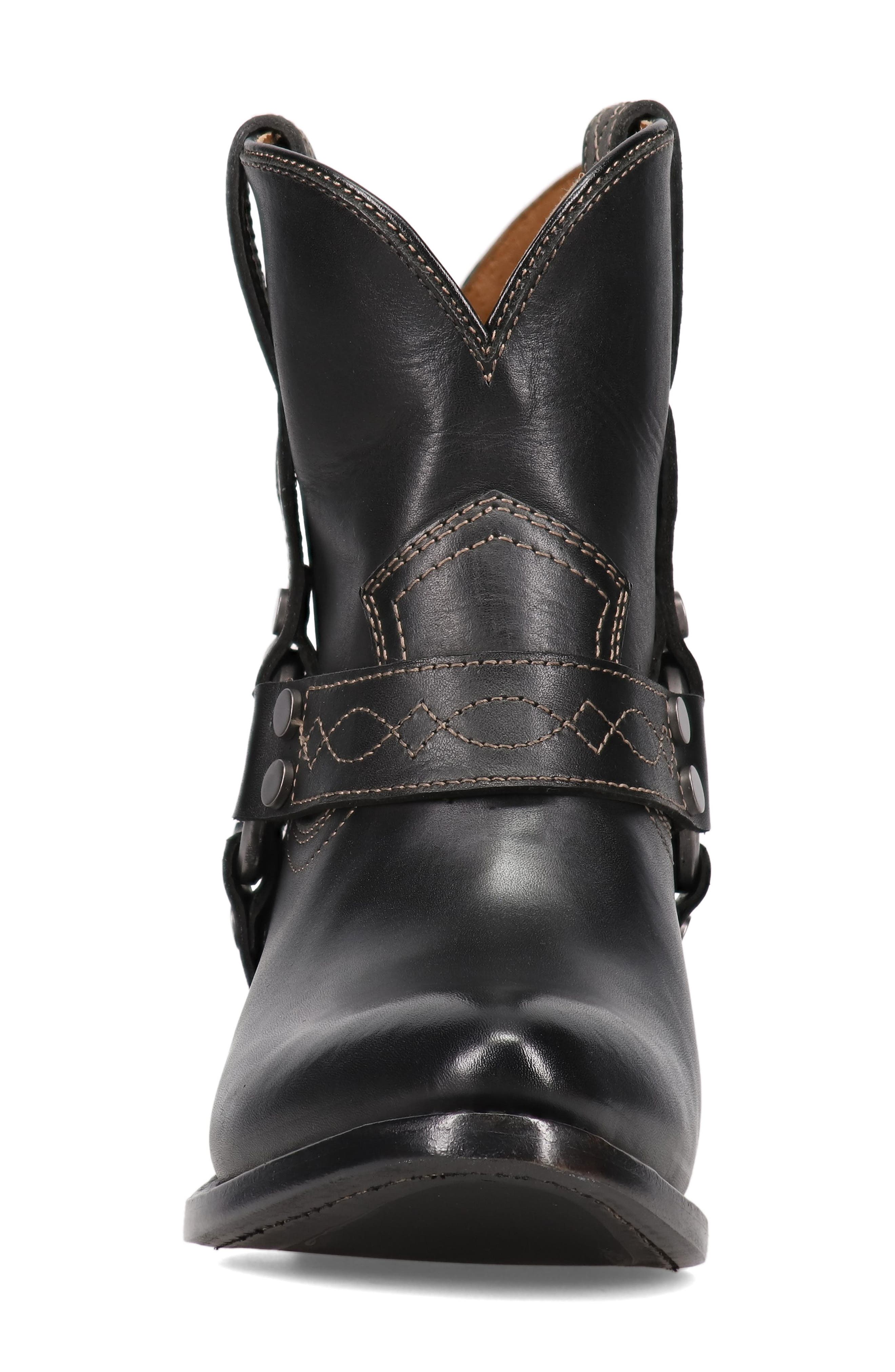 Frye Billy Harness Bootie, Alternate, color, Black