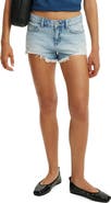 Cotton On Saturday Low Rise Denim Cutoff Shorts