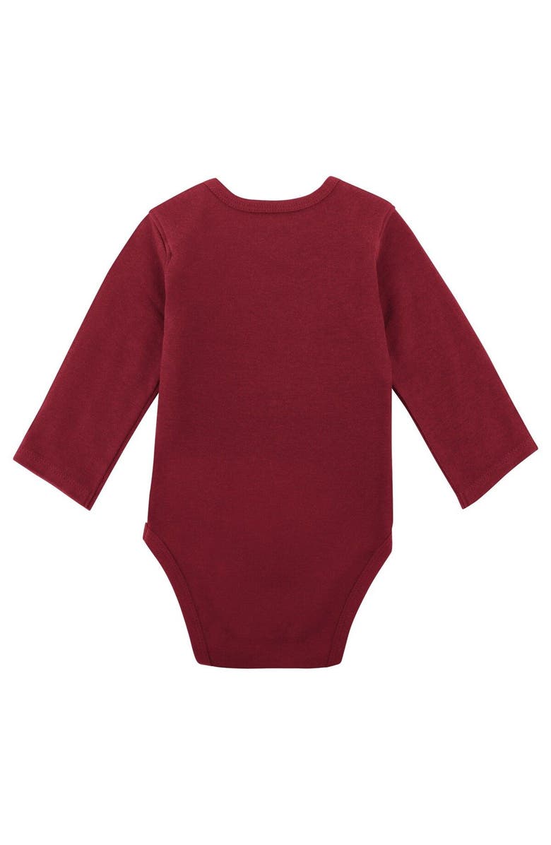 Outerstuff Newborn & Infant White/Gray Alabama Crimson Tide 2-Pack Play Time Long Sleeve Bodysuit Set, Alternate, color, 