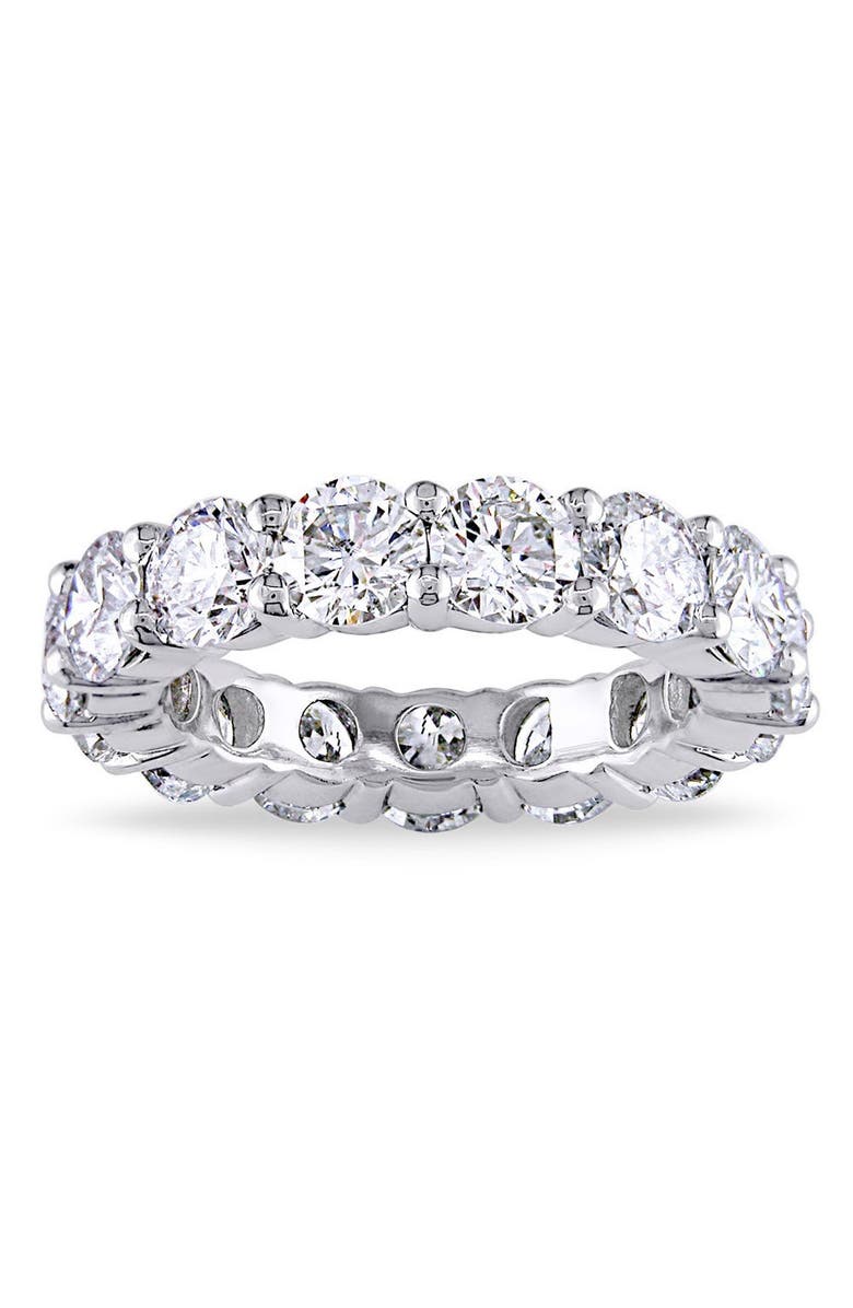 Julianna B. 5 CTW Diamond Eternity Ring 18k, Alternate, color, 18K White Gold