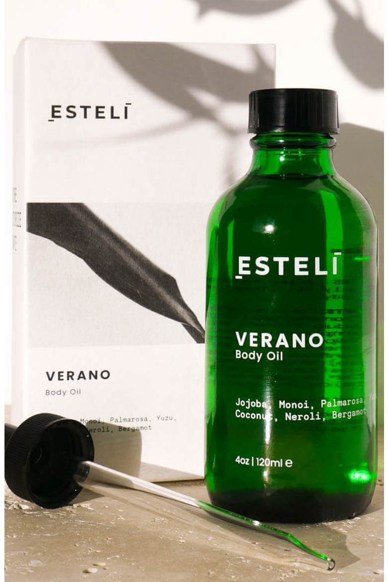 VERANO Body Oil BODY, Alternate, color, Dark Green