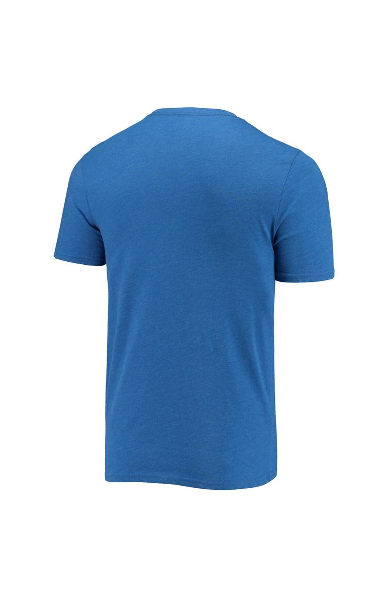 CONCEPTS SPORT Men's Concepts Sport Heathered Charcoal/Royal Delaware Fightin' Blue Hens Meter T-Shirt & Pants Sleep Set, Alternate, color, Heather Charcoal