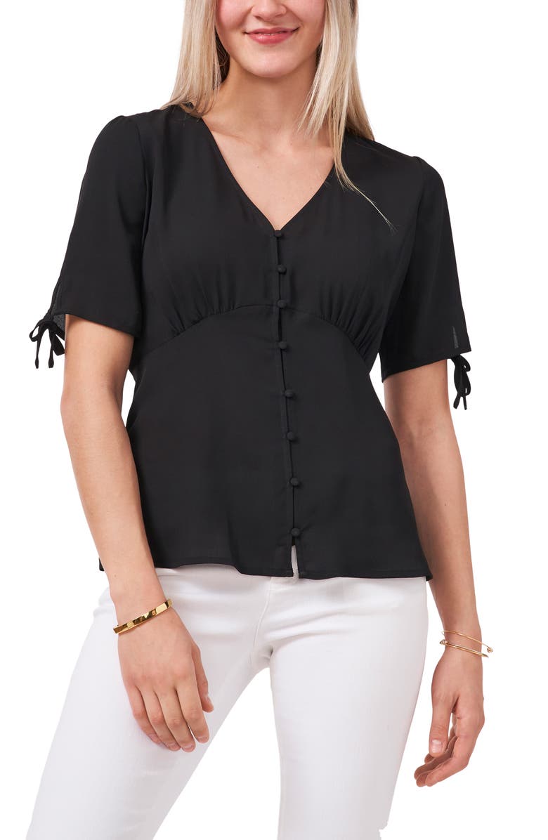 Vince Camuto Front Button Blouse, Main, color, 