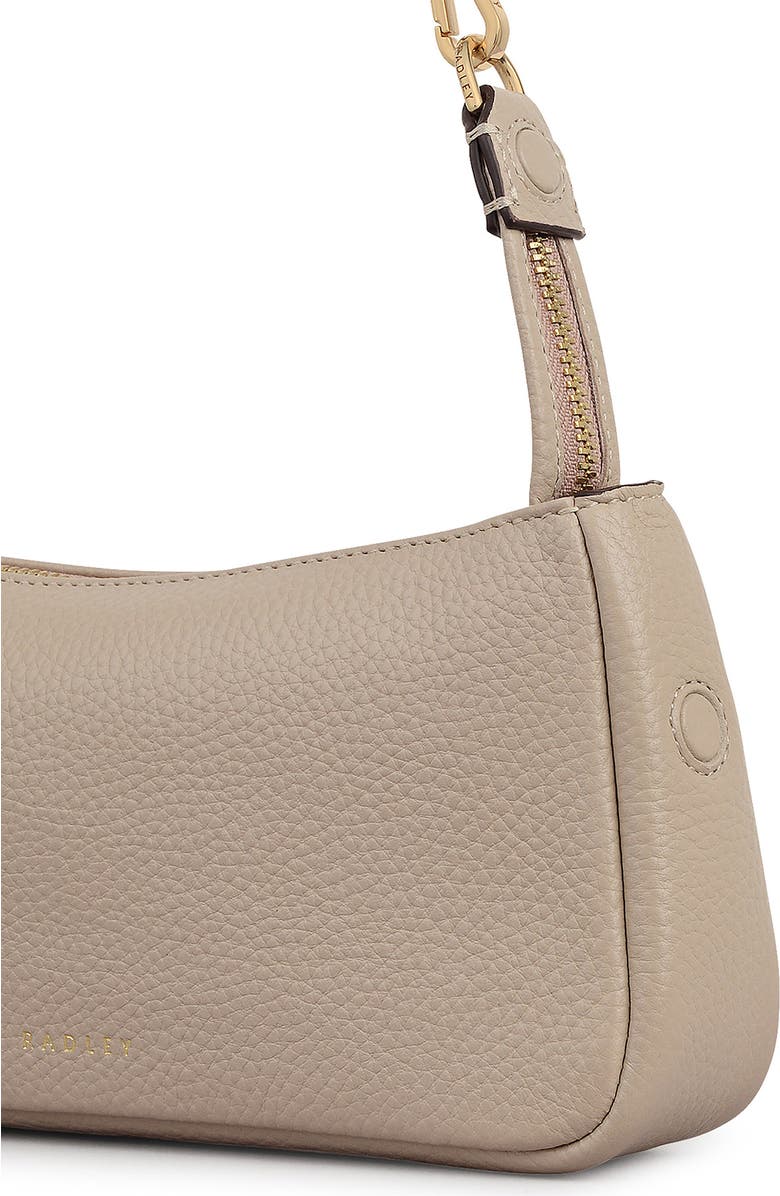 Radley Carlton Close Mini Zip Shoulder Bag, Alternate, color, Porcini