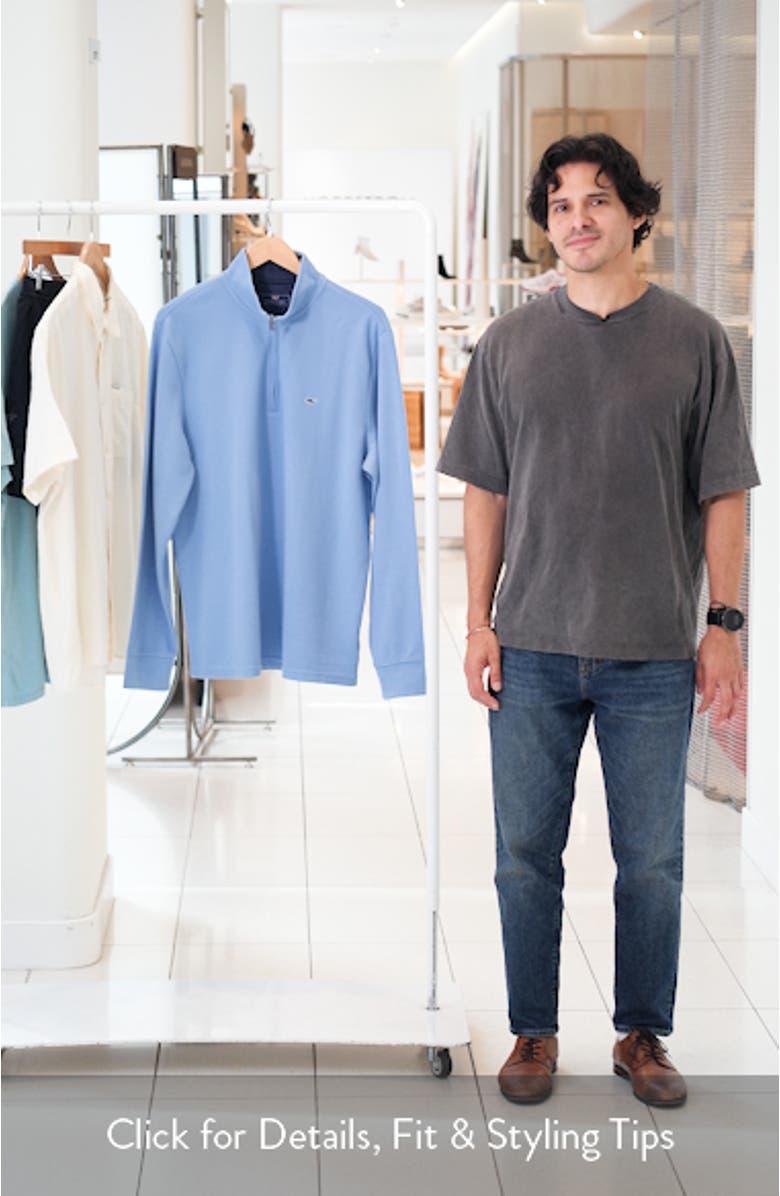 Saltwater Quater Zip Pullover, sales video thumbnail