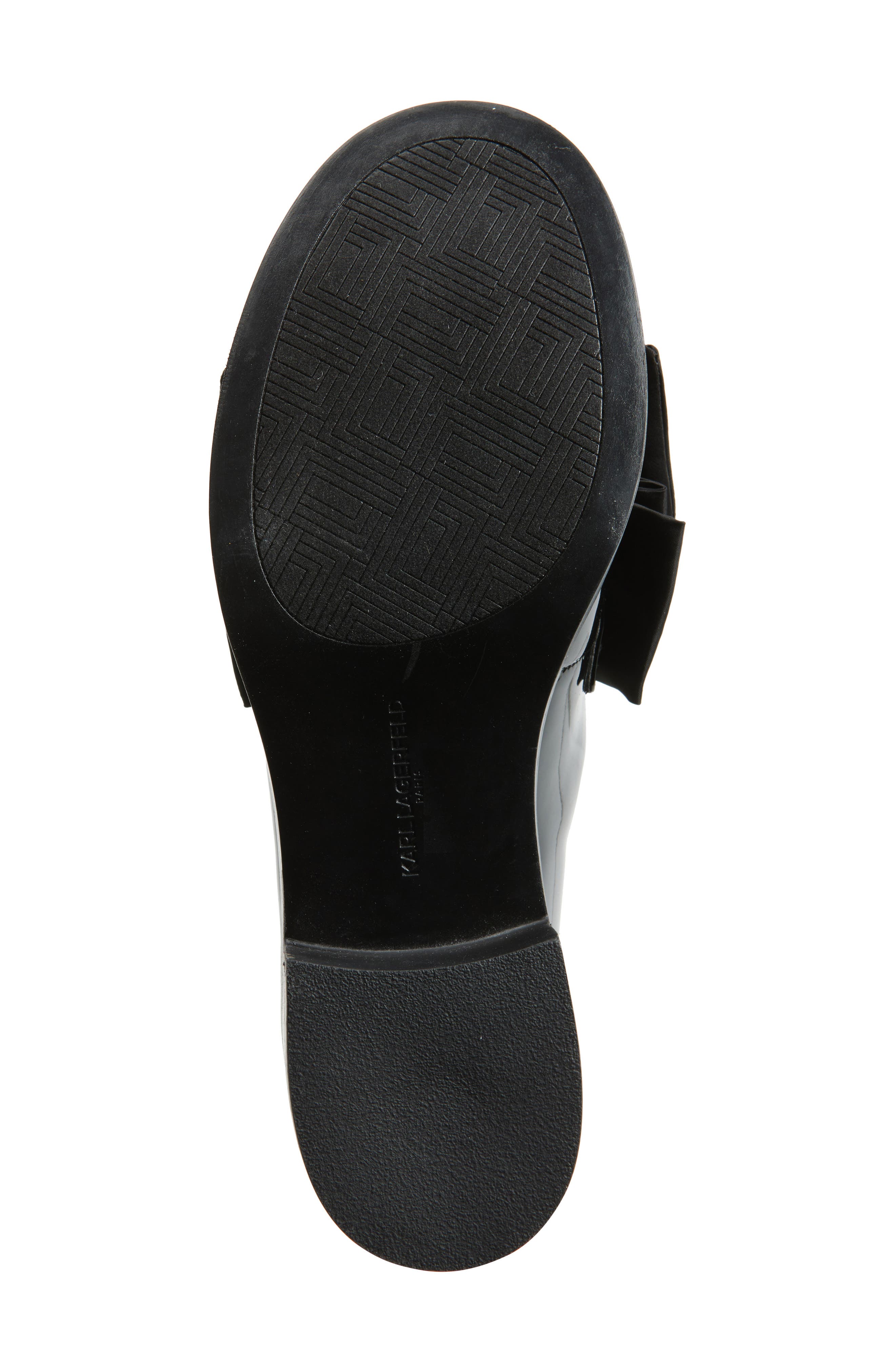 KARL LAGERFELD PARIS Calimesa Bow Loafer, Alternate, color, Black