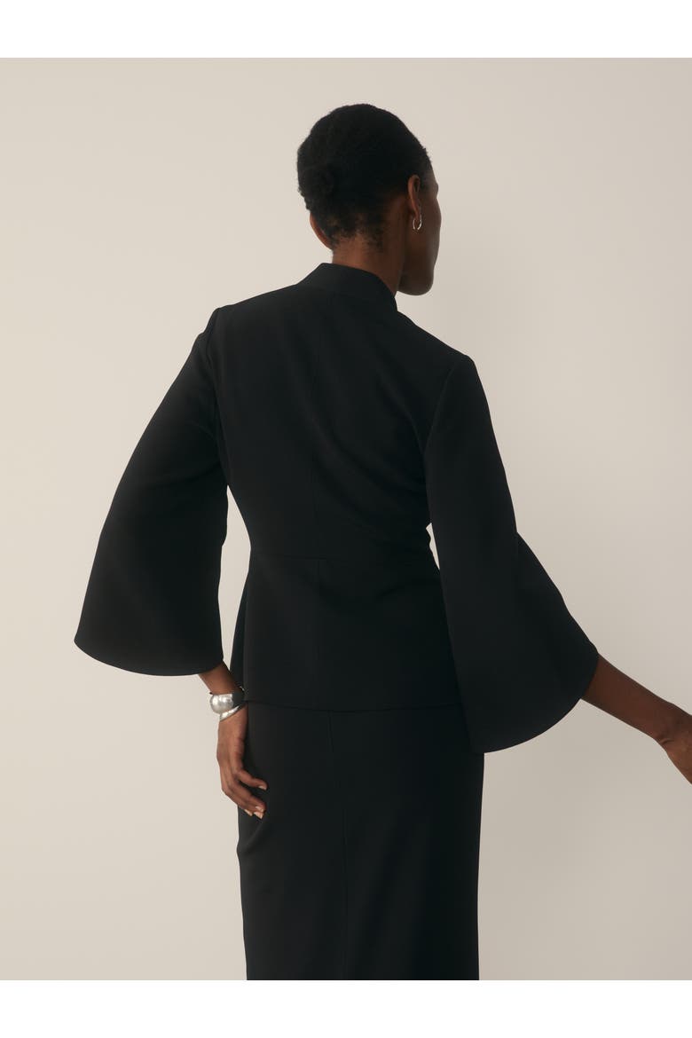 Clever Crepe Ansdell Blazer, Alternate, color, Black