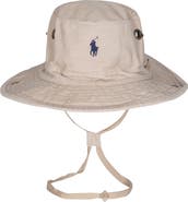 Polo Ralph Lauren Logo Embroidered Adjustable Bucket Hat